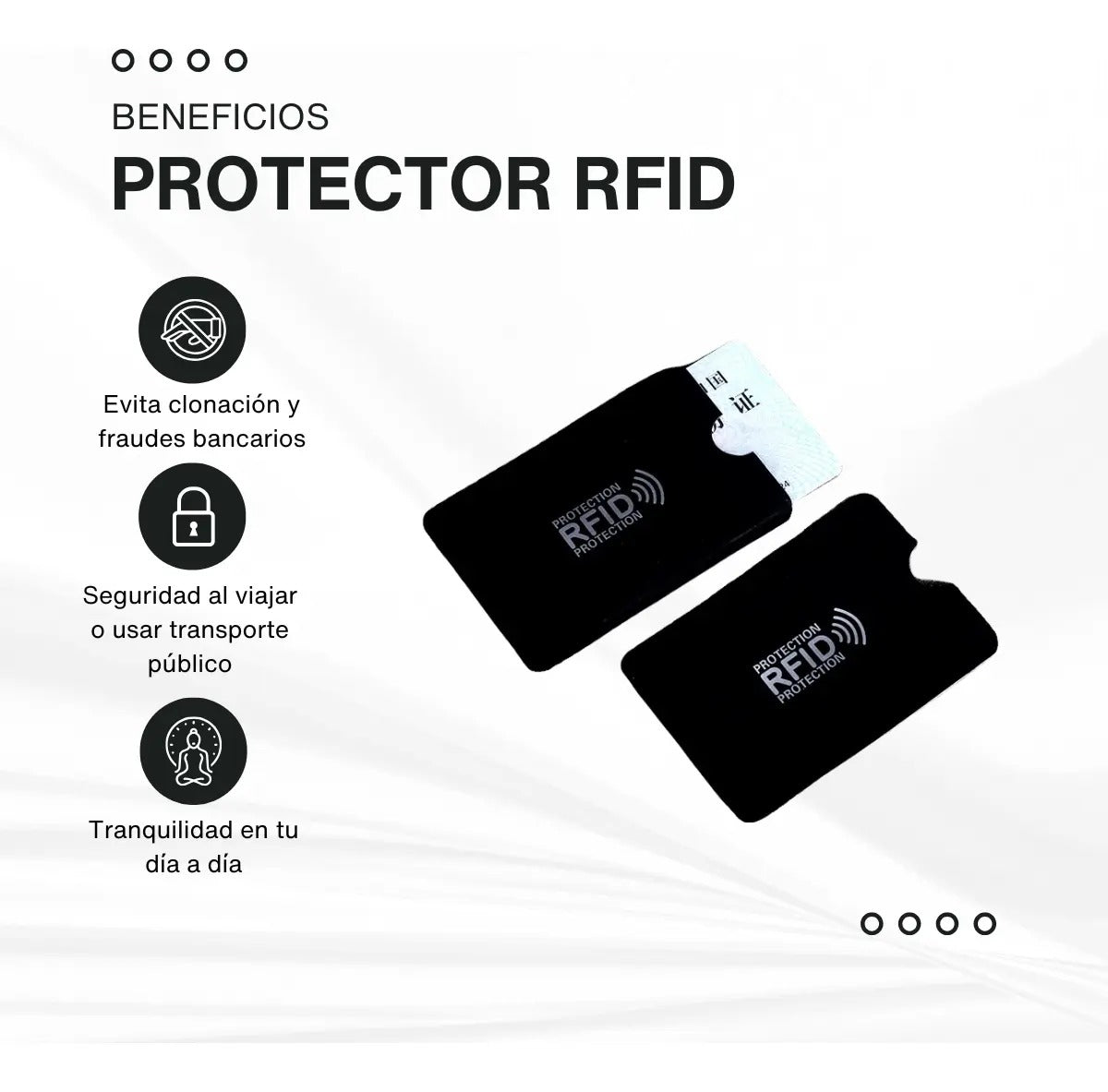 Selamora | Funda protectora de tarjetas RFID