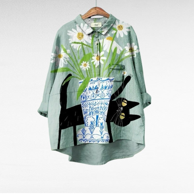 Silamora® | Blusa vintage a la moda