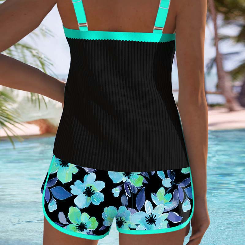Laluna® | Conjunto de tankini elegante de dos piezas