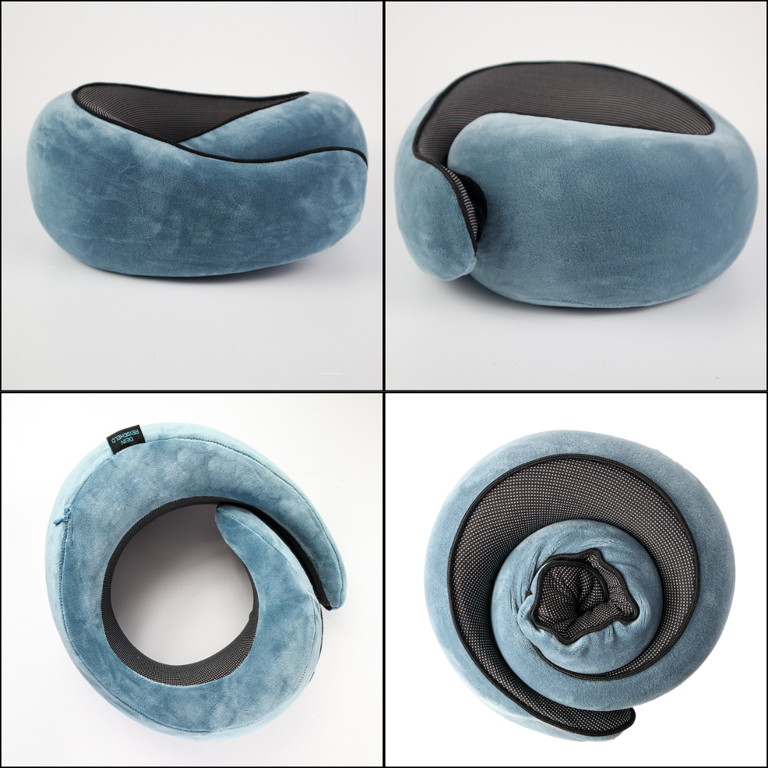 Organized Travel Kit + 360° Pillow