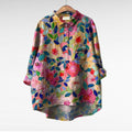 Silamora® | Classic Blouse with Floral Print