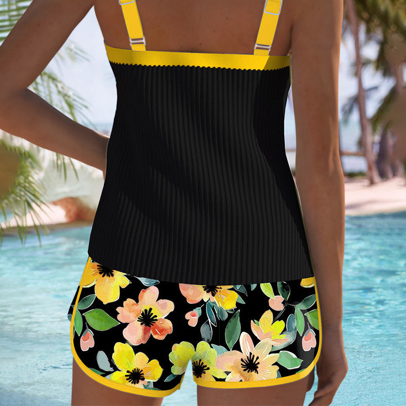 Laluna® | Conjunto de tankini elegante de dos piezas