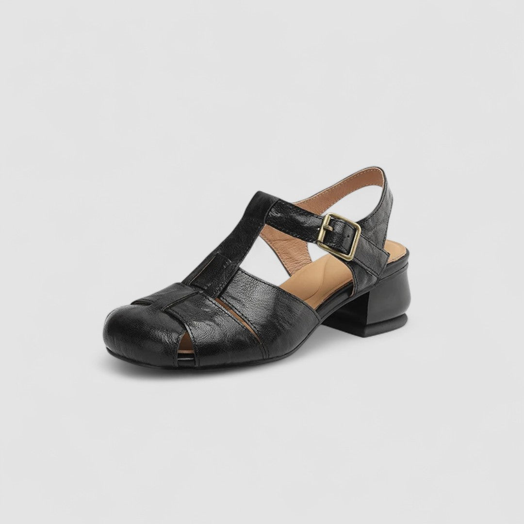 Amelia™ | Zapatos Ortopédicos Mary Jane De Piel Auténtica