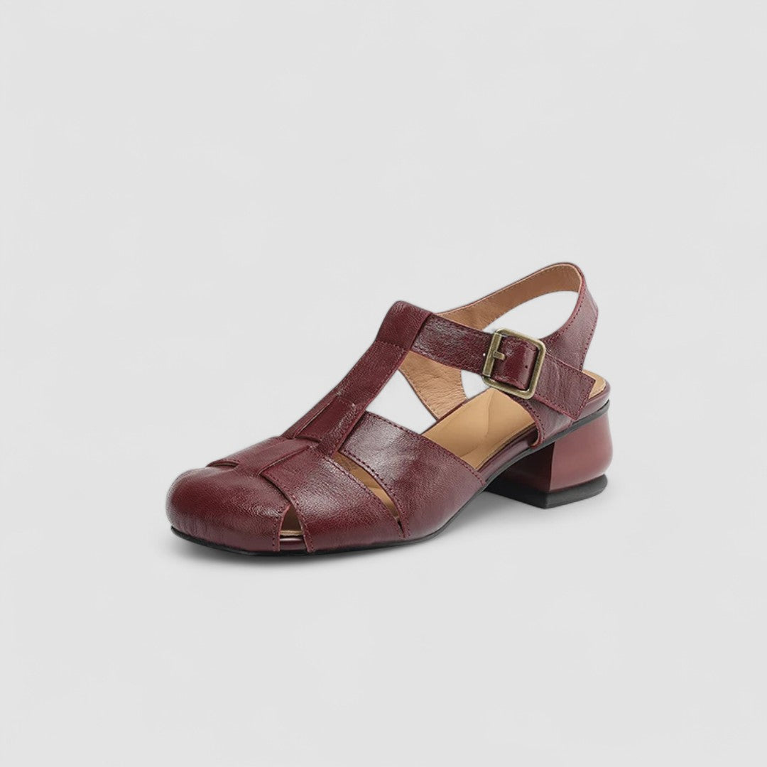 Amelia™ | Zapatos Ortopédicos Mary Jane De Piel Auténtica