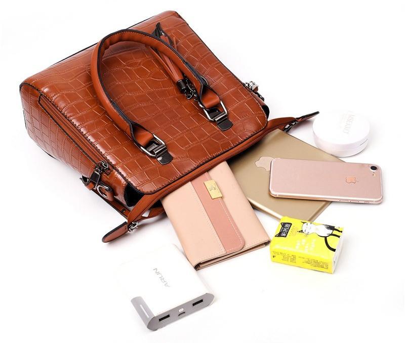Evelyn - Juego de 4 Bolsos: Elegancia Diaria (Compra 1 y Obtén 1 Gratis)