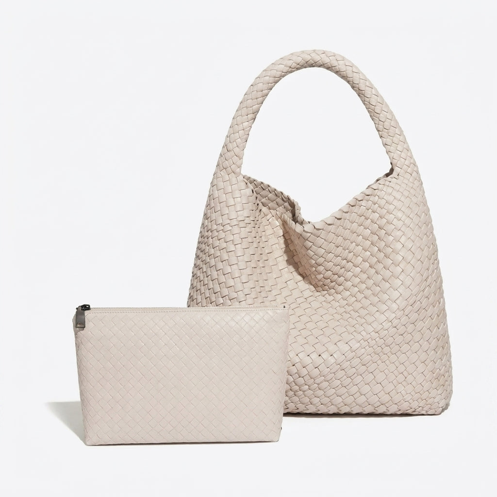 Milán | Bolso y Cartera de tejido trenzado