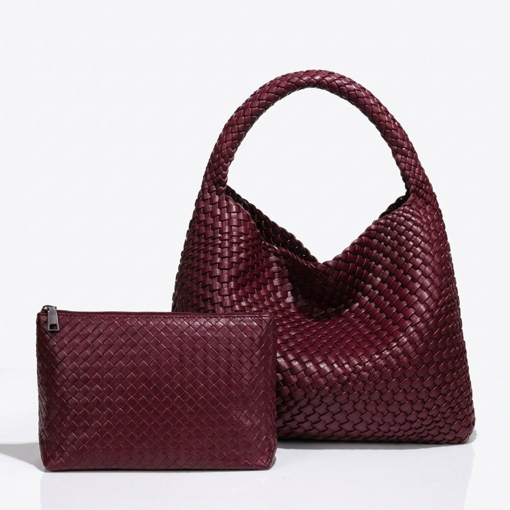 Milán | Bolso y Cartera de tejido trenzado