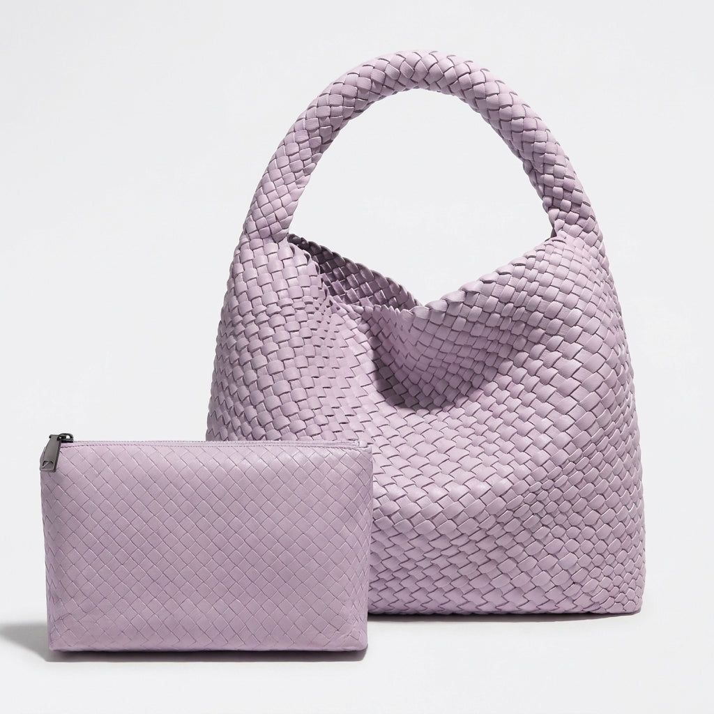 Milán | Bolso y Cartera de tejido trenzado
