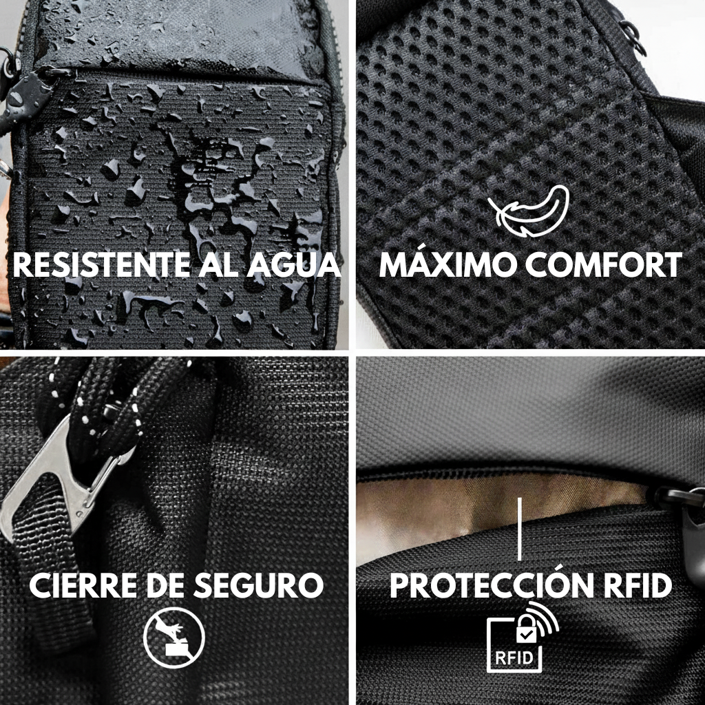 Bolso bandolera Premium de viaje