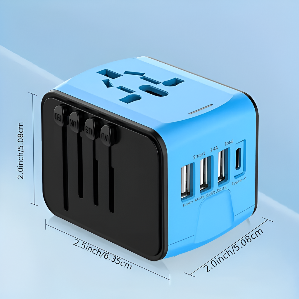 Adaptador de viaje universal