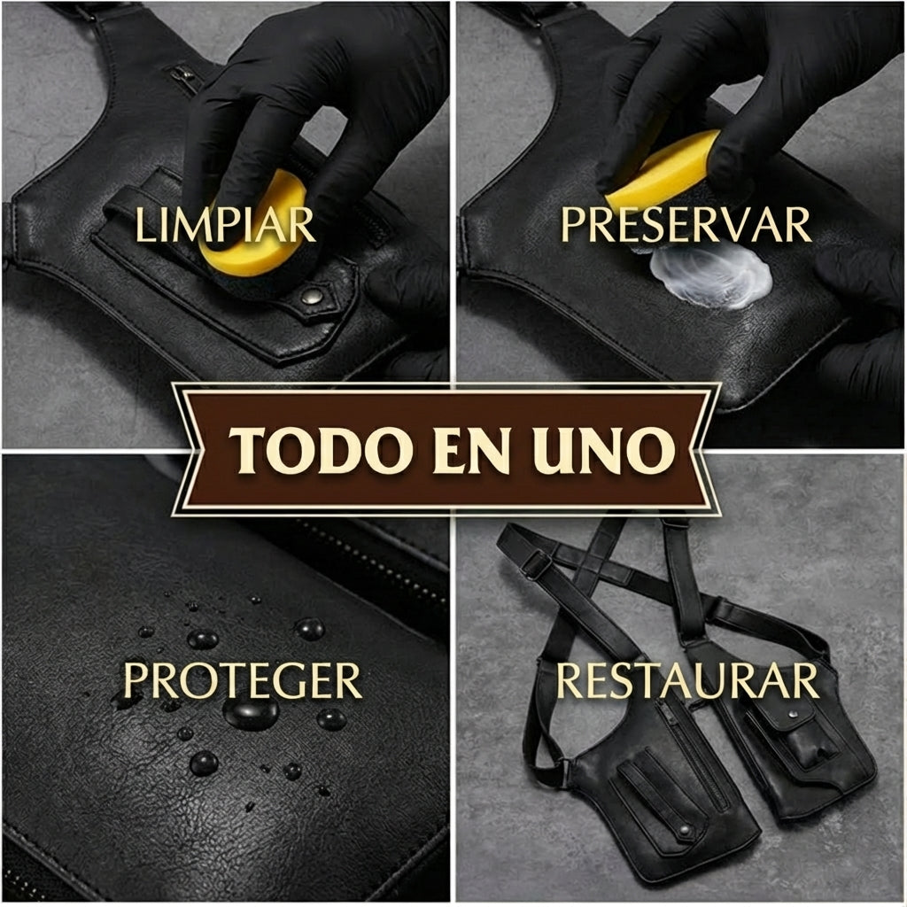 Nourishing lanolin wax – Repairs and protects bags, shoes, and jackets