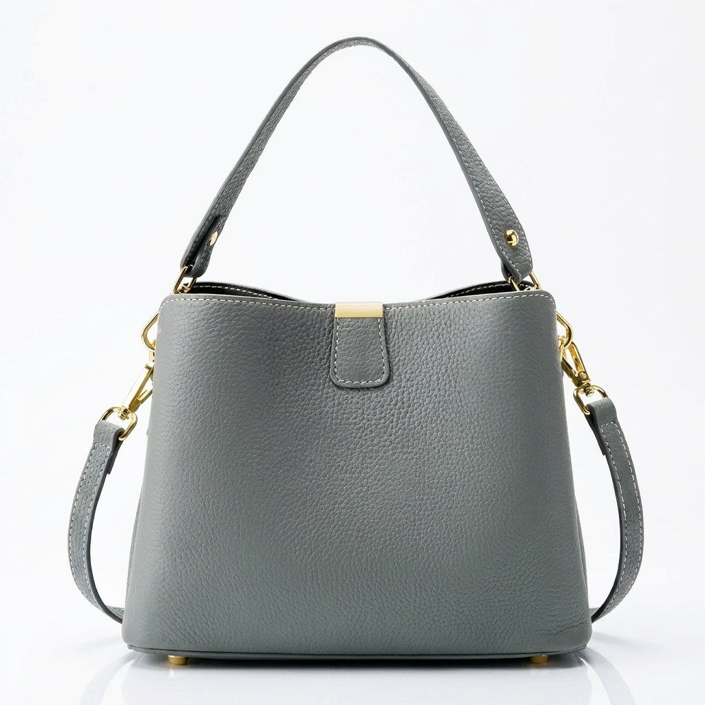 Elena | Bolso de cuero con 3 correas intercambiables