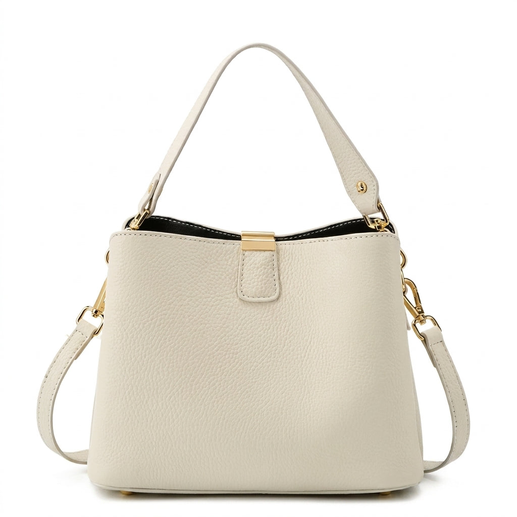 Elena | Bolso de cuero con 3 correas intercambiables