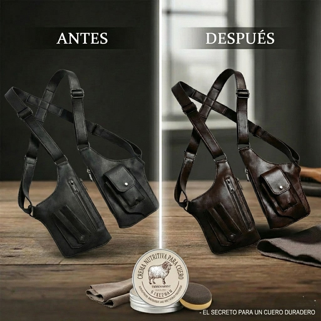 Nourishing lanolin wax – Repairs and protects bags, shoes, and jackets