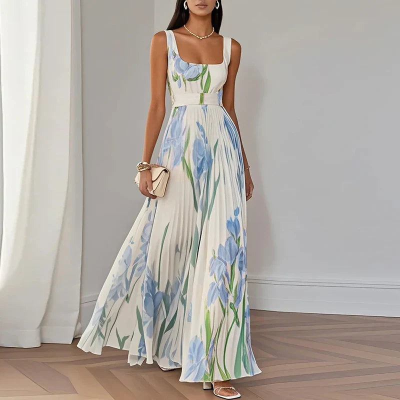 Isla | Vestido Maxi Floral Elegante