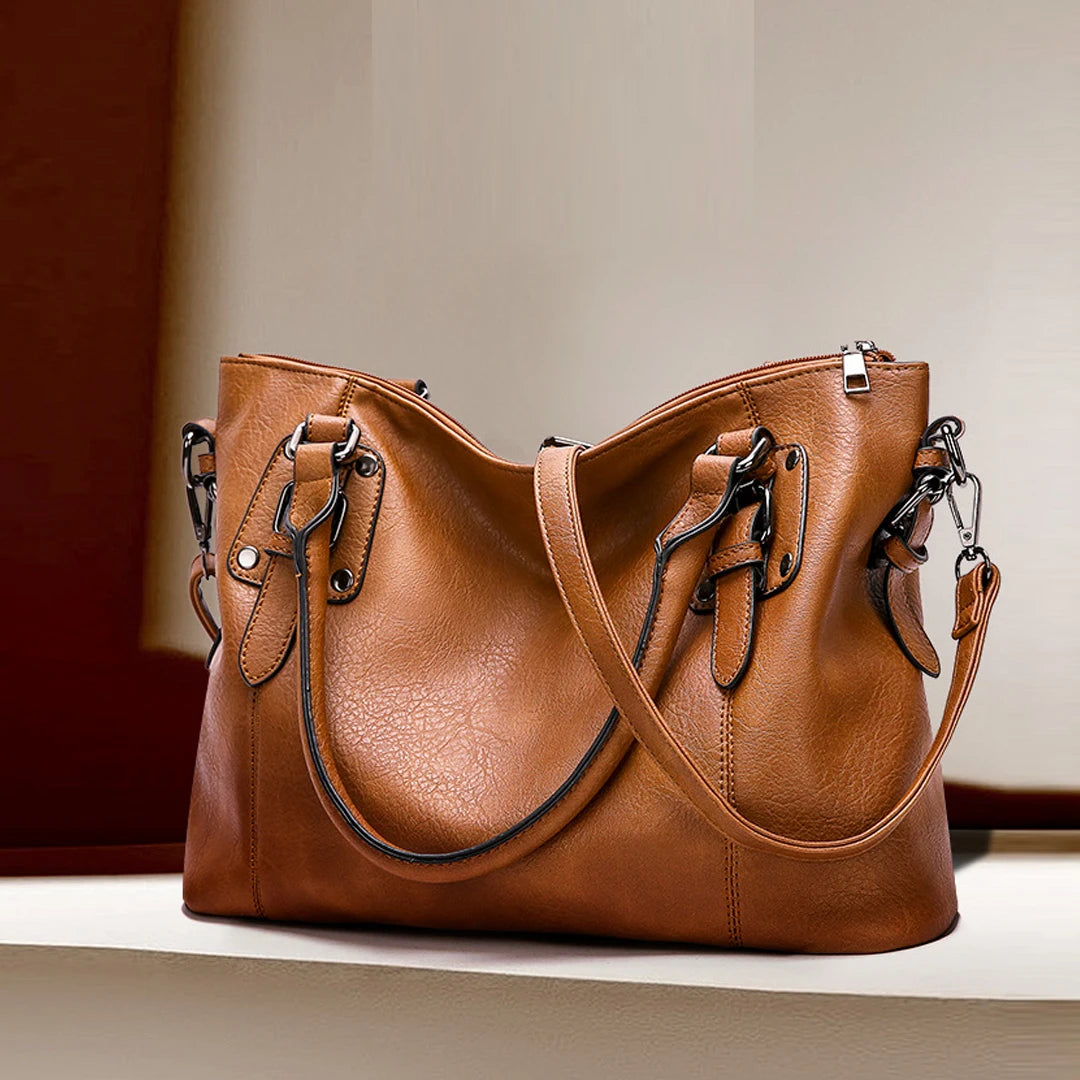 Bolso Bandolera con Bolsillo Exterior y Cartera Incluida