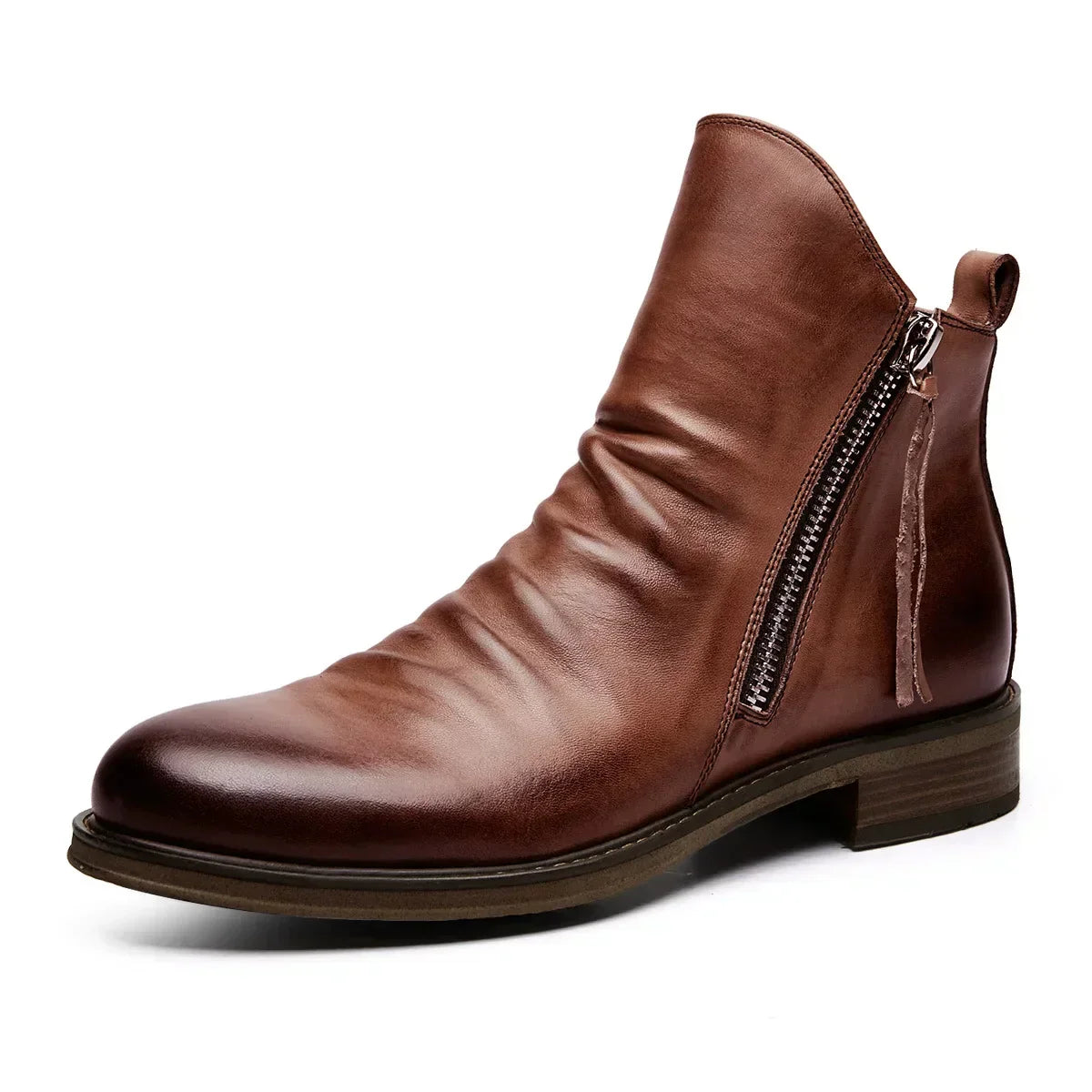 Alejandro leather ankle boots