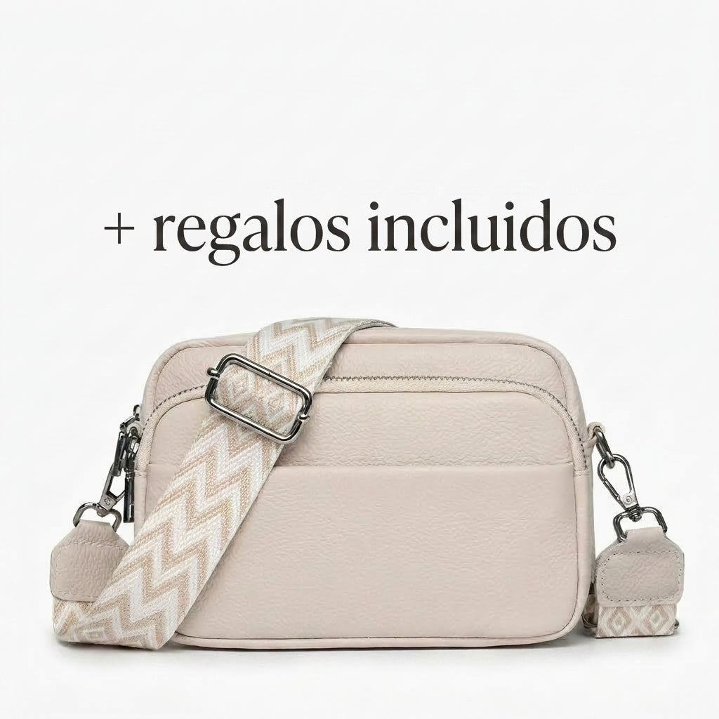 Alba | Bolso bandolera de cuero + Regalos incluidos