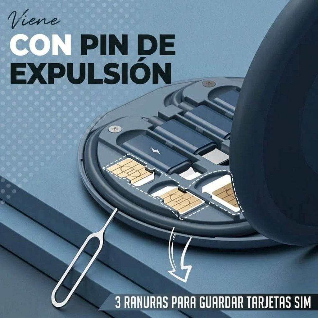 Set de gadgets de viaje 9 en 1