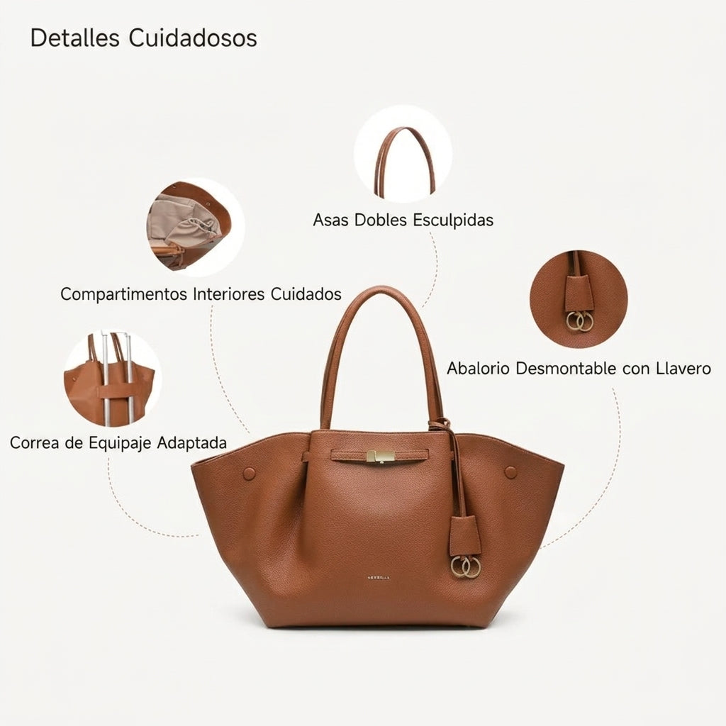 Selamora | Tote de Cuero Elegante