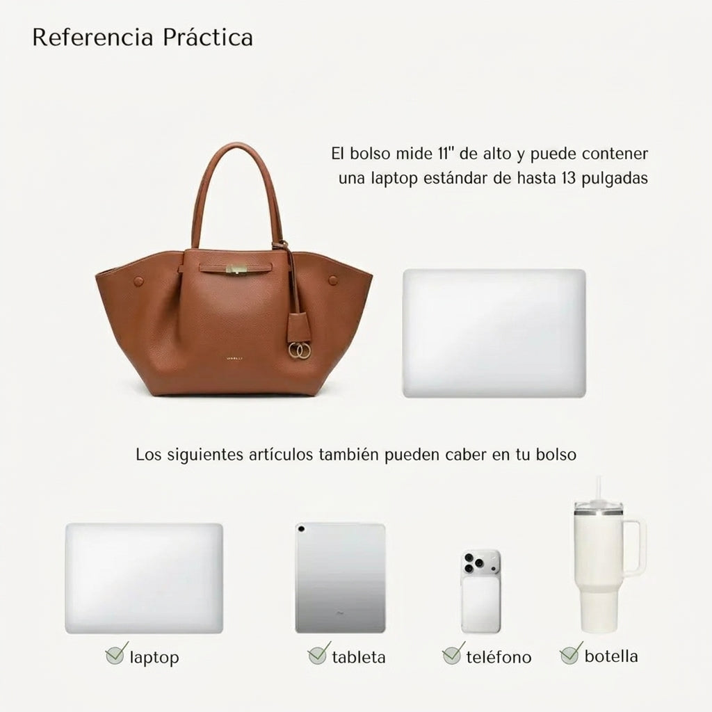 Selamora | Tote de Cuero Elegante
