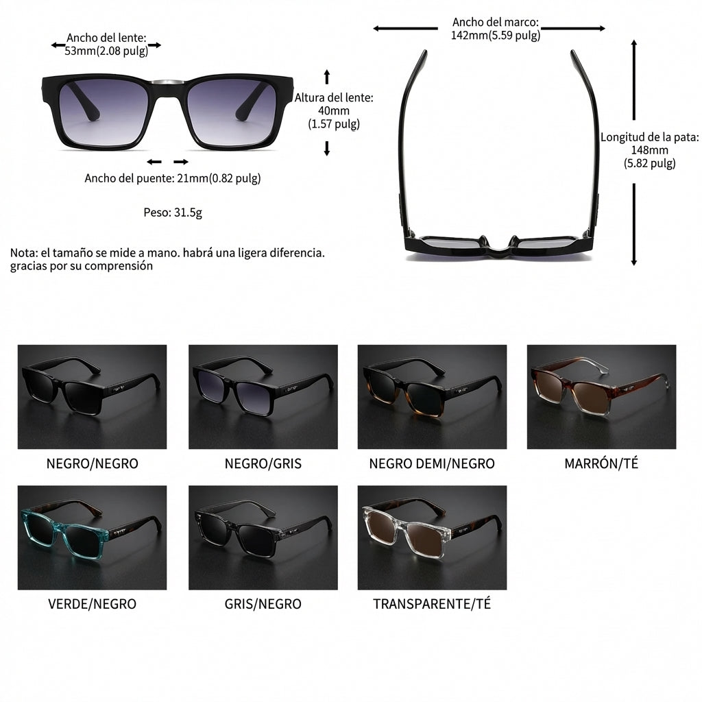 Retro Sunglasses - Premium Protective Frame