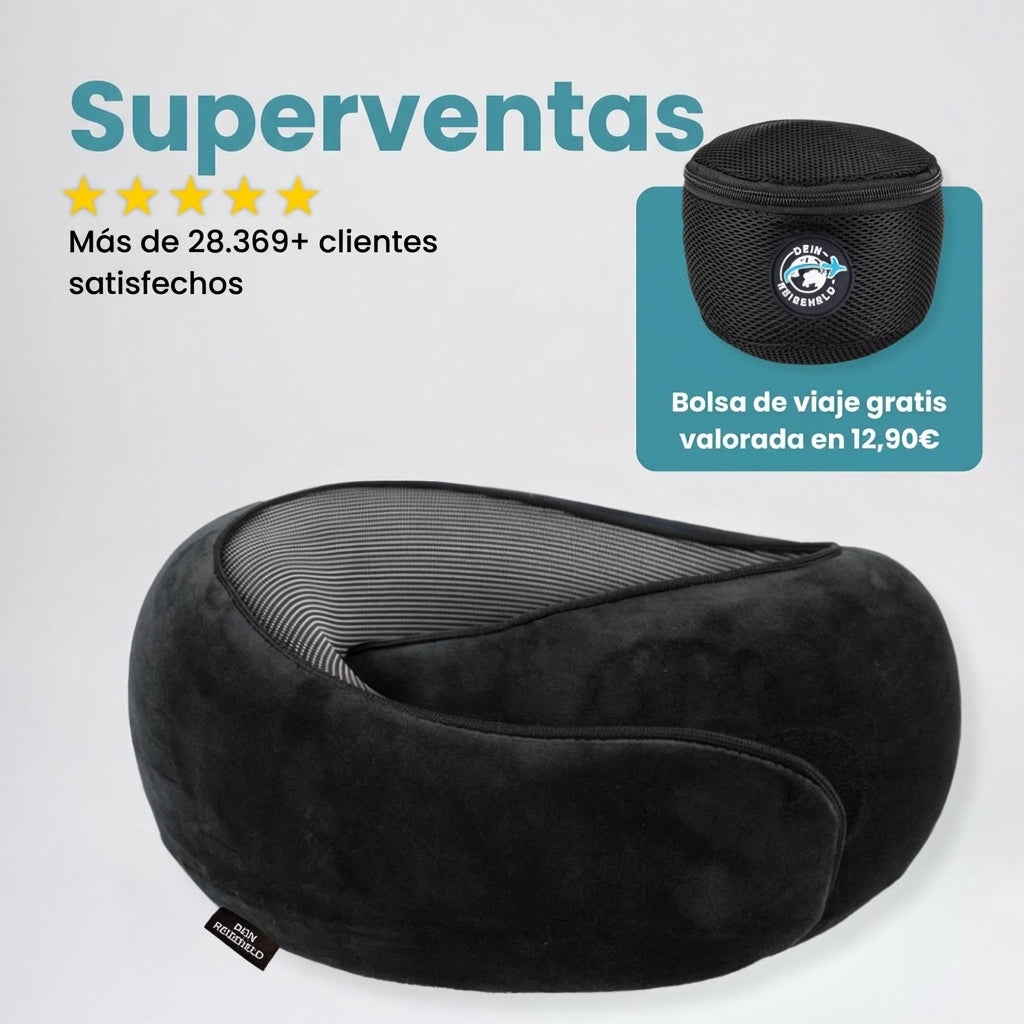 Organized Travel Kit + 360° Pillow