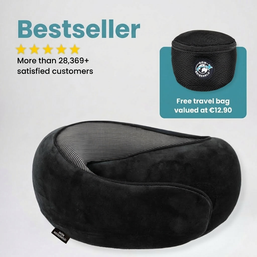 Organized Travel Kit + 360° Pillow