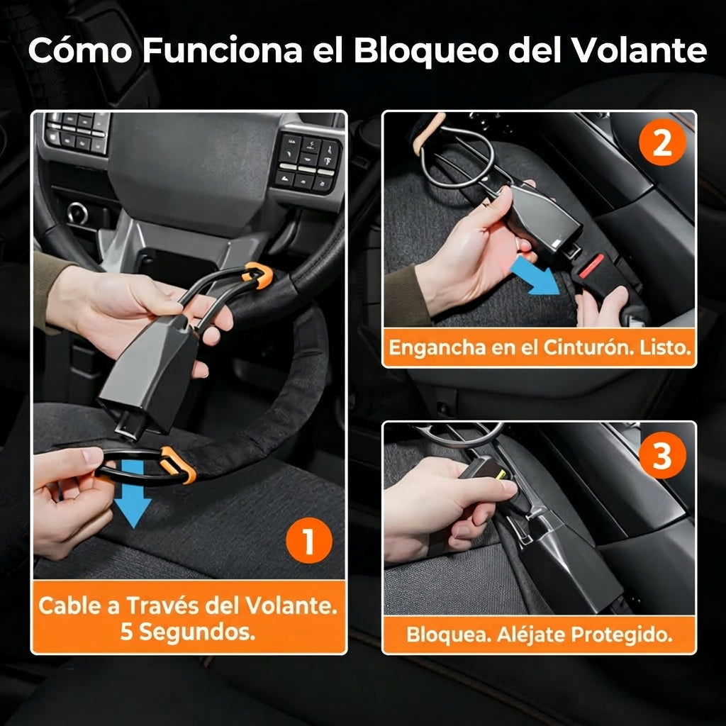 RoadGuard™ Cerradura de seguridad