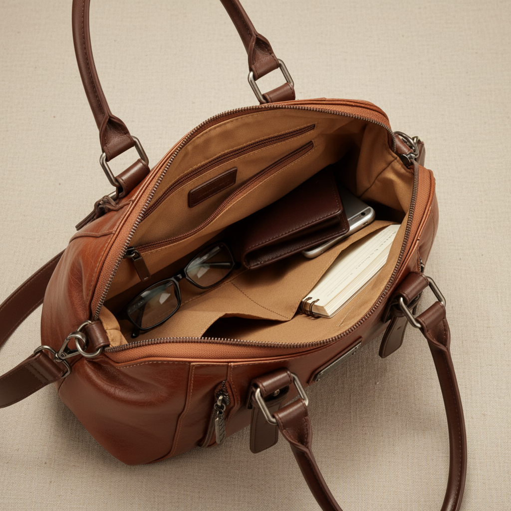 Bolso cúbico de lujo rojo