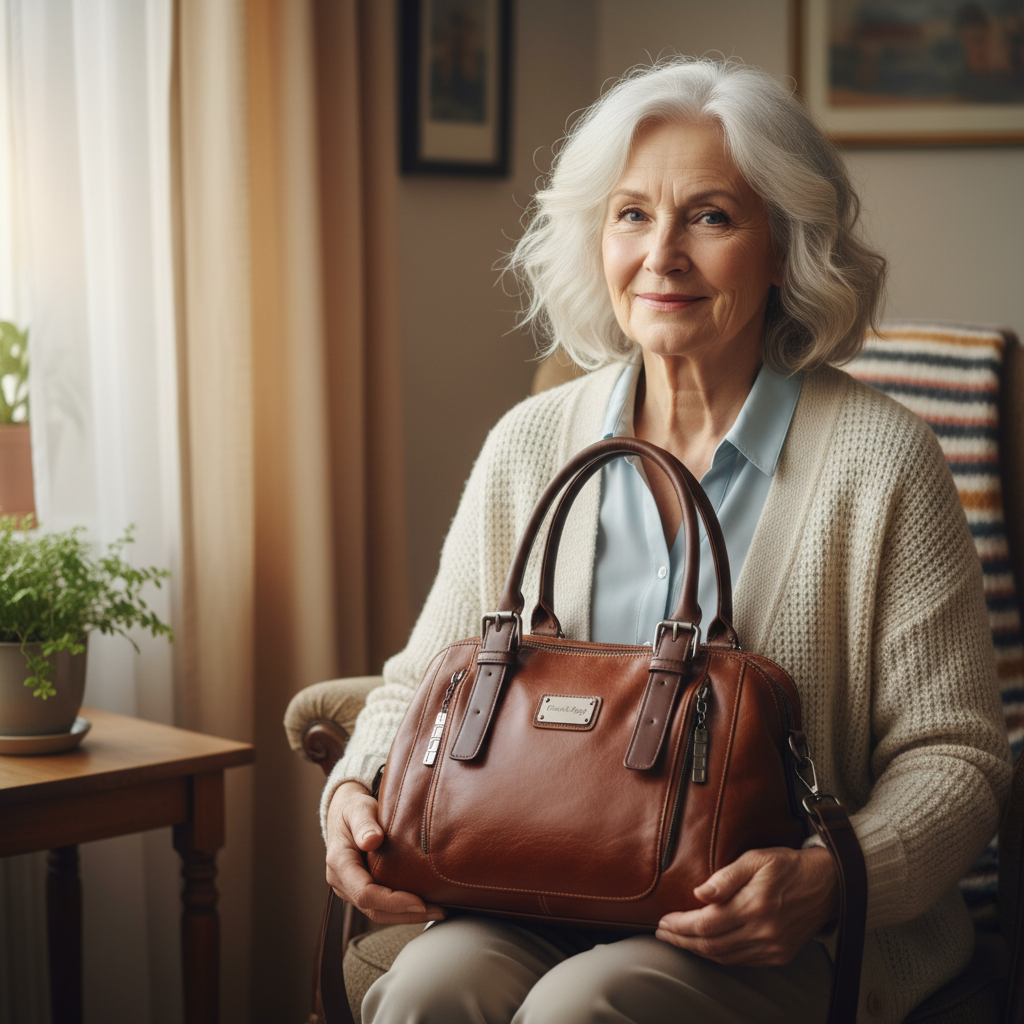 Bolso cúbico de lujo rojo