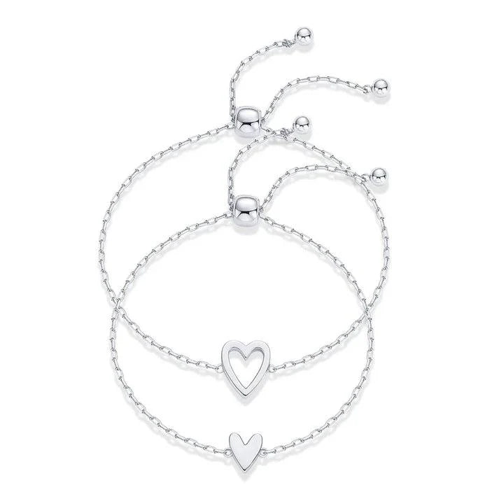 Selamora® | Pulsera de corazones a juego