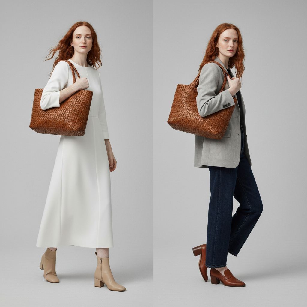 Selamora™ | Lana Bolso tote hecho a mano