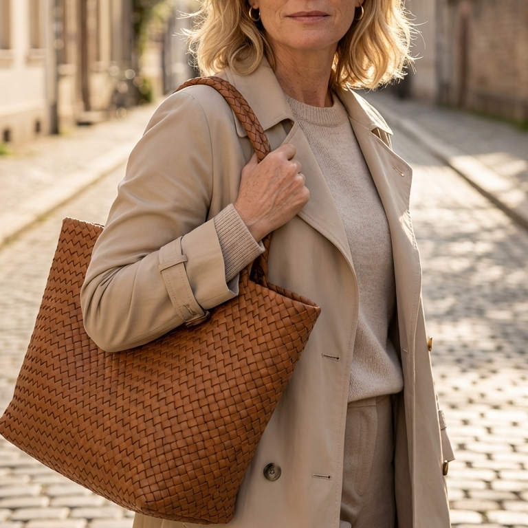 Selamora™ | Lana Bolso tote hecho a mano