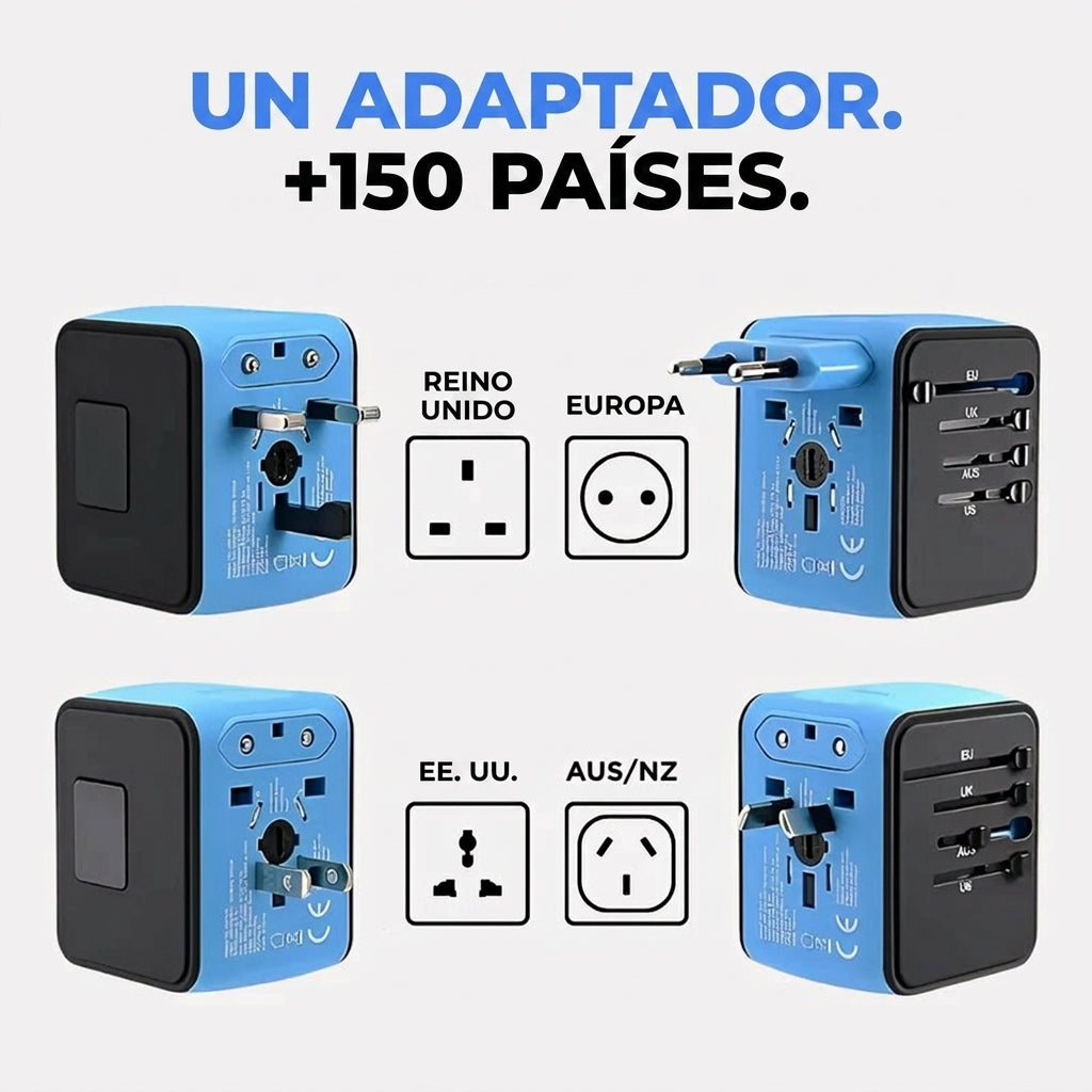Adaptador de viaje universal