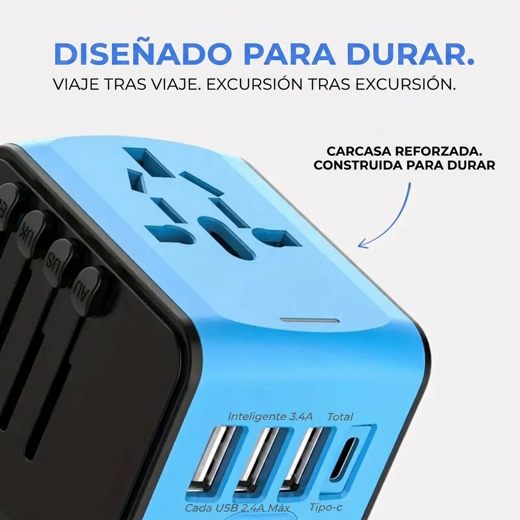 Adaptador de viaje universal