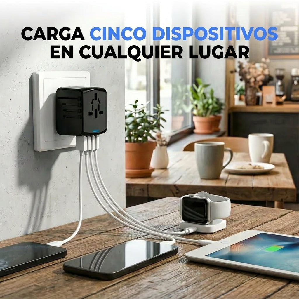 Adaptador de viaje universal